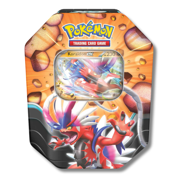 Koraidon Slashing Legends Tin