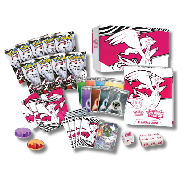 White Flare Elite Trainer Box