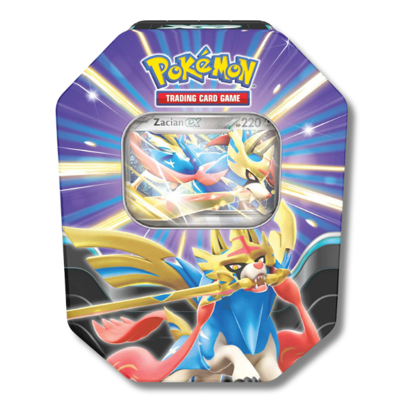 Zacian Slashing Legends Tin
