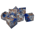 Arctic Current - Sharp Edge - Set of 7 Polyhedral Dice