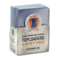 Beckett Shield 3" x 4" 35pt Toploaders (25 Pack)