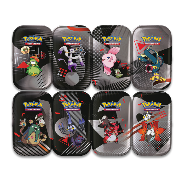 Black Bolt & White Flare Mini Tin - Full Set
