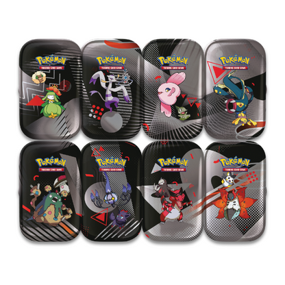 Black Bolt & White Flare Mini Tin - Full Set