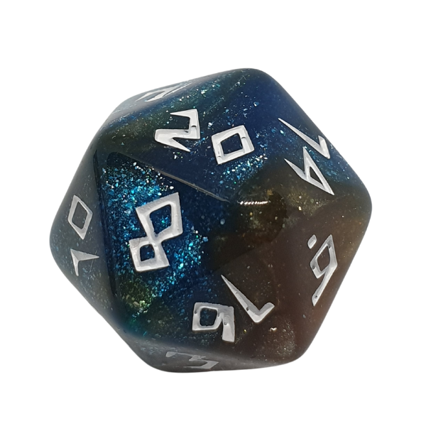 Blue Galaxy - Set of 7 Polyhedral Dice