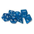 Blue Transparent - Set of 7 Polyhedral Dice