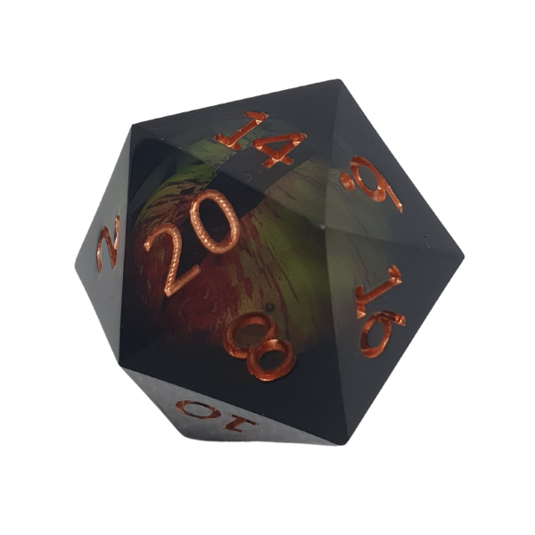 Dark Eye - Liquid Core - Chonk D20