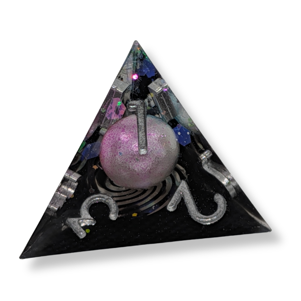 Dark Orbital - Sharp Edge - Set of 7 Polyhedral Dice