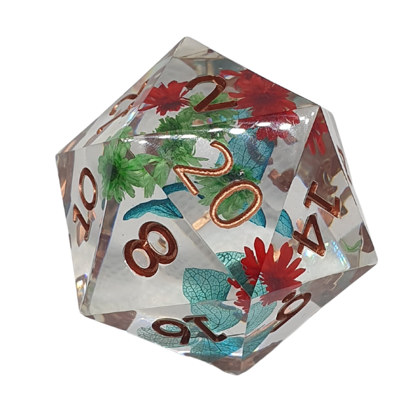 Floral Bloom - Chonk D20