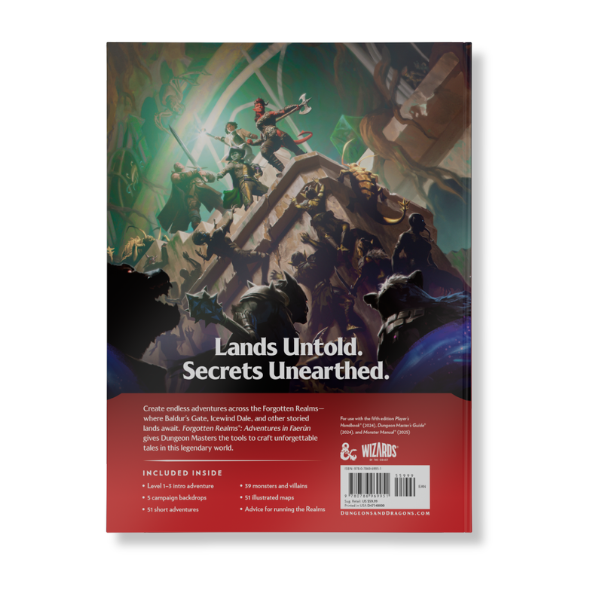 Forgotten Realms: Adventures In Faerun - DM Expansion