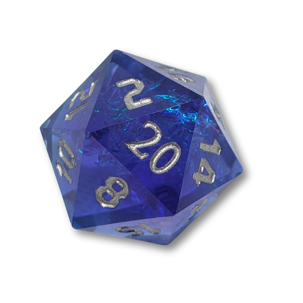 Glacial Shard - Sharp Edge - Set of 7 Polyhedral Dice