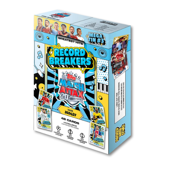 Match Attax 26/27 Mega Tin - Record Breakers
