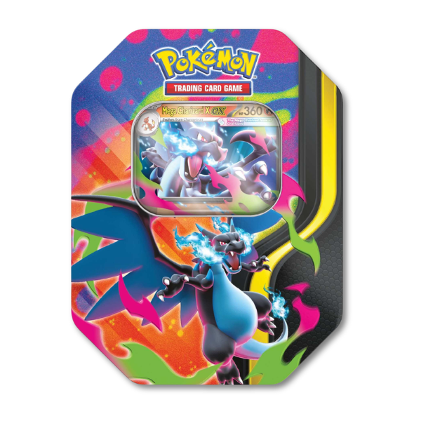 Mega Charizard X ex Tin