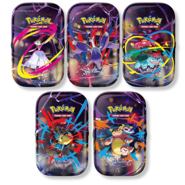 Mega Heroes Mini Tin - Full Set of 5