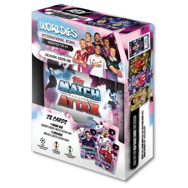 Match Attax 25/26 Mini Tin (International Icons)