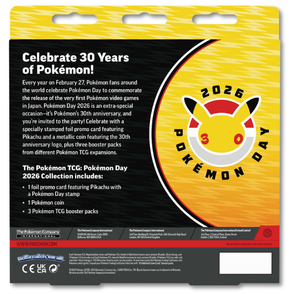 Pokémon Day 2026 Collection Box