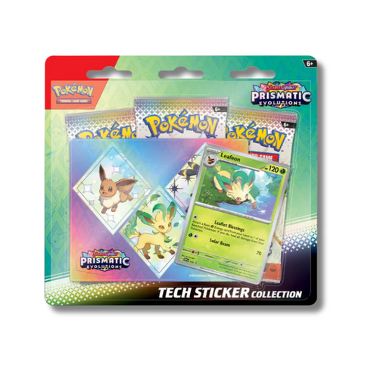 Prismatic Evolutions Tech Sticker Collection (Leafeon)