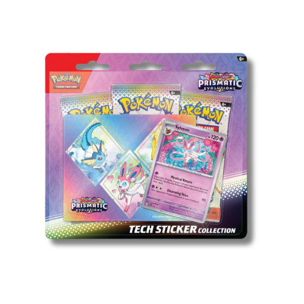 Prismatic Evolutions Tech Sticker Collection (Sylveon) – Discarded