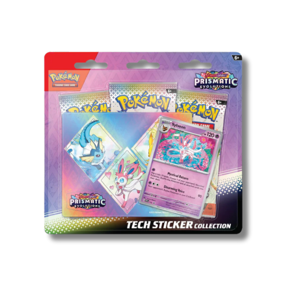 Prismatic Evolutions Tech Sticker Collection (Sylveon)