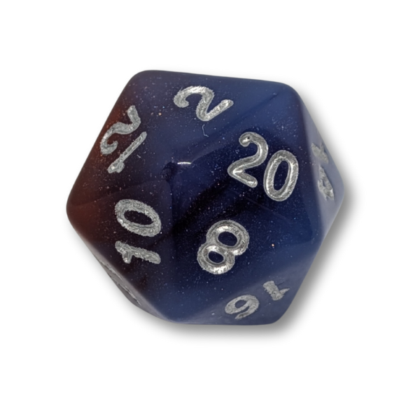 Red & Blue Galaxy - Set of 7 Polyhedral Dice
