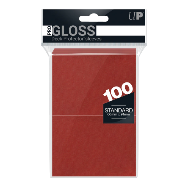 Ultra Pro Sleeves - Red (100 Pack)