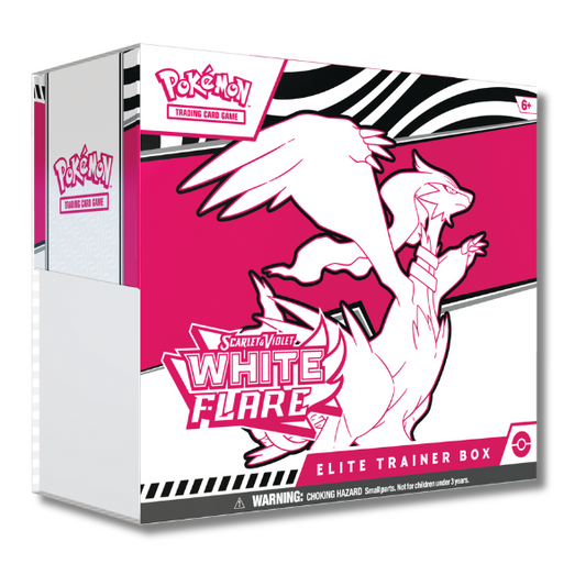 White Flare Elite Trainer Box