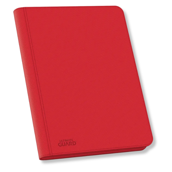 Ultimate Guard 9-Pocket Zipfolio - Red