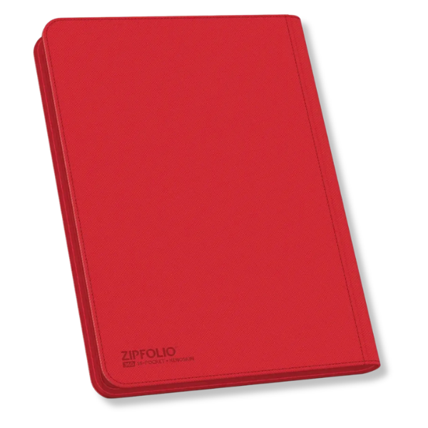 Ultimate Guard 9-Pocket Zipfolio - Red