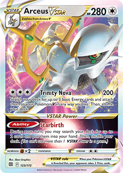 Arceus VSTAR - 123/172 Brilliant Stars