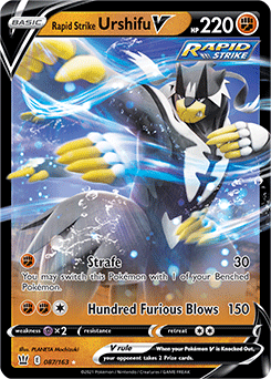 Rapid Strike Urshifu V - 87/163 Battle Styles