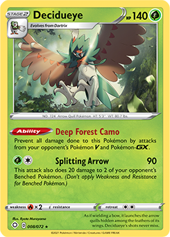 Decidueye - 8/72 Shining Fates