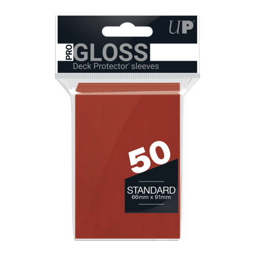 Ultra Pro Sleeves - Red (50 Pack)